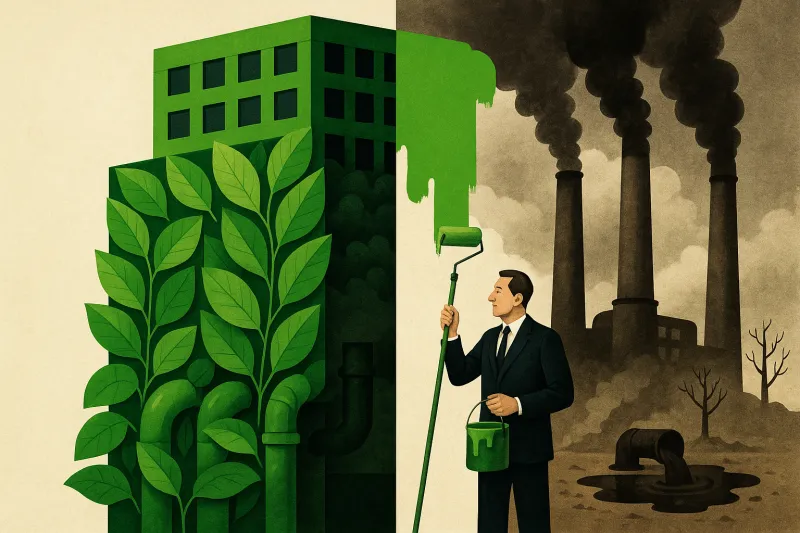 Green on the Outside, Dirty on the Inside: How to Spot a Greenwashing Scam Before It Gets Your Money